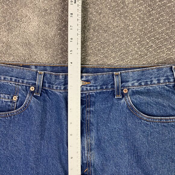Vintage Y2K Levi's 505 Regular Fit Straight Leg Jeans Men's 40 x 30 Fits 38x30 - Picture 12 of 15